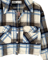 Chaqueta manga larga afelpada