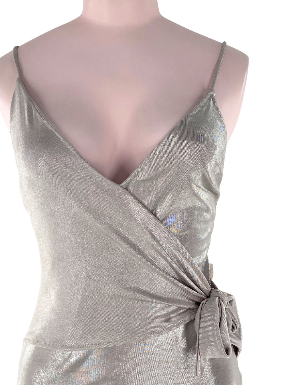 Body de tiras anudado