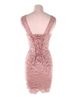 Vestido en encaje floral