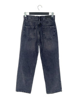 Jeans rigido wide leg