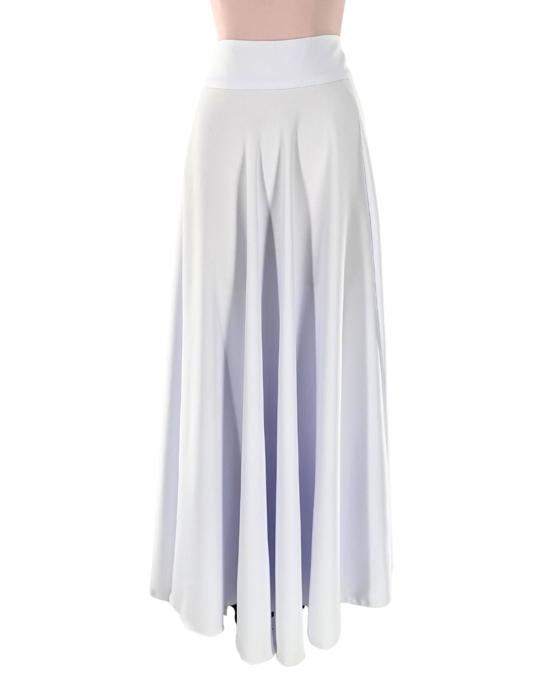 Maxi falda amplia basica