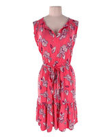 Vestido anudado mini sleeveless