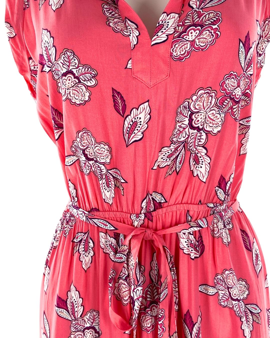 Vestido anudado mini sleeveless