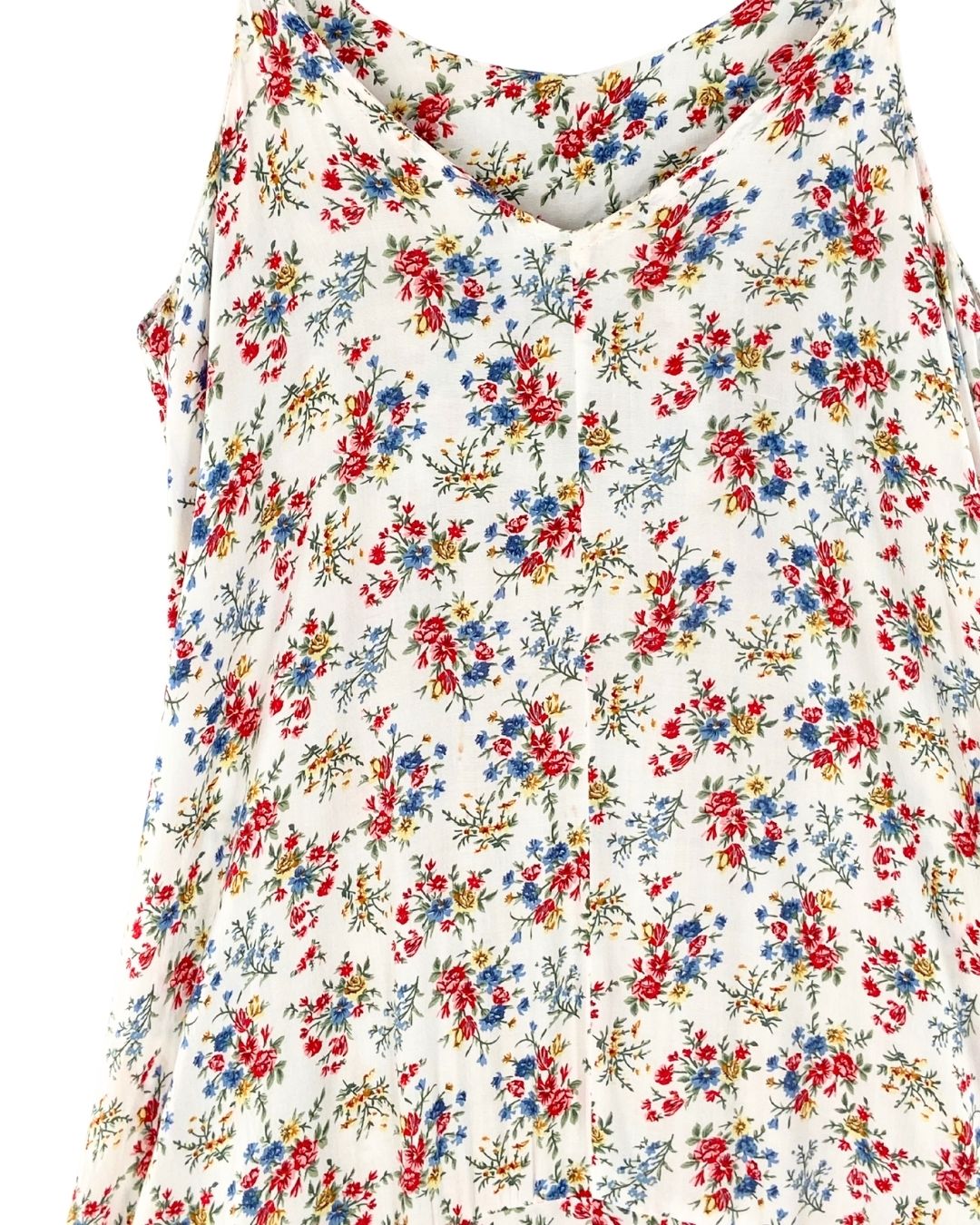 Vestido midi high and low