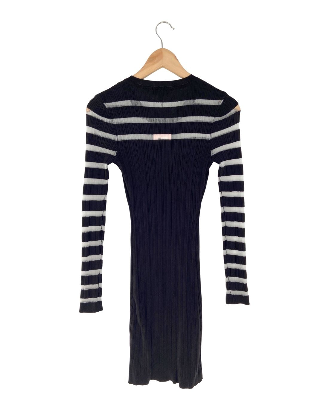 Vestido midi con textura