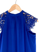 Blusa sleeveless manga barca