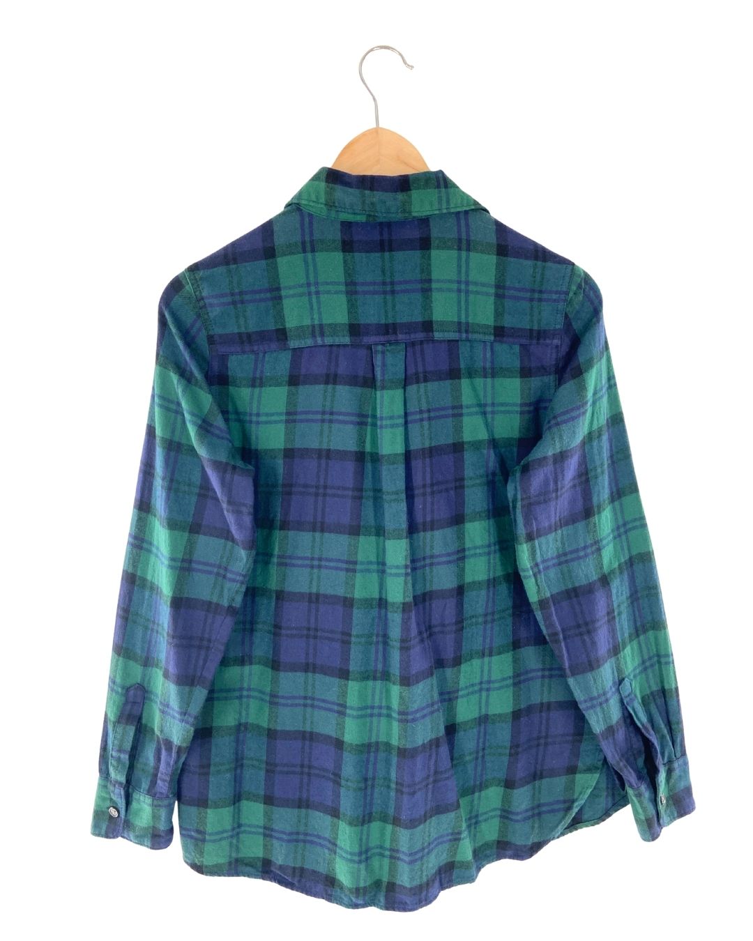 Camisa leñadora manga larga