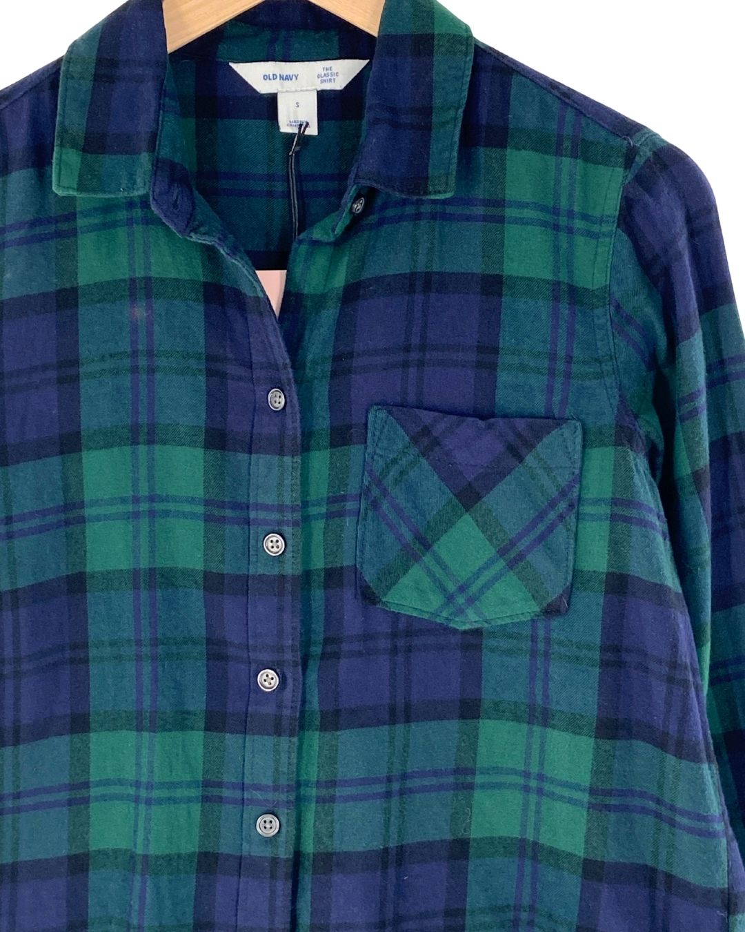 Camisa leñadora manga larga