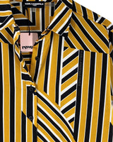 Camisa satinada manga larga