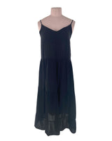 Vestido midi de tiras delgadas