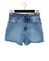 Short mini en denim stretch