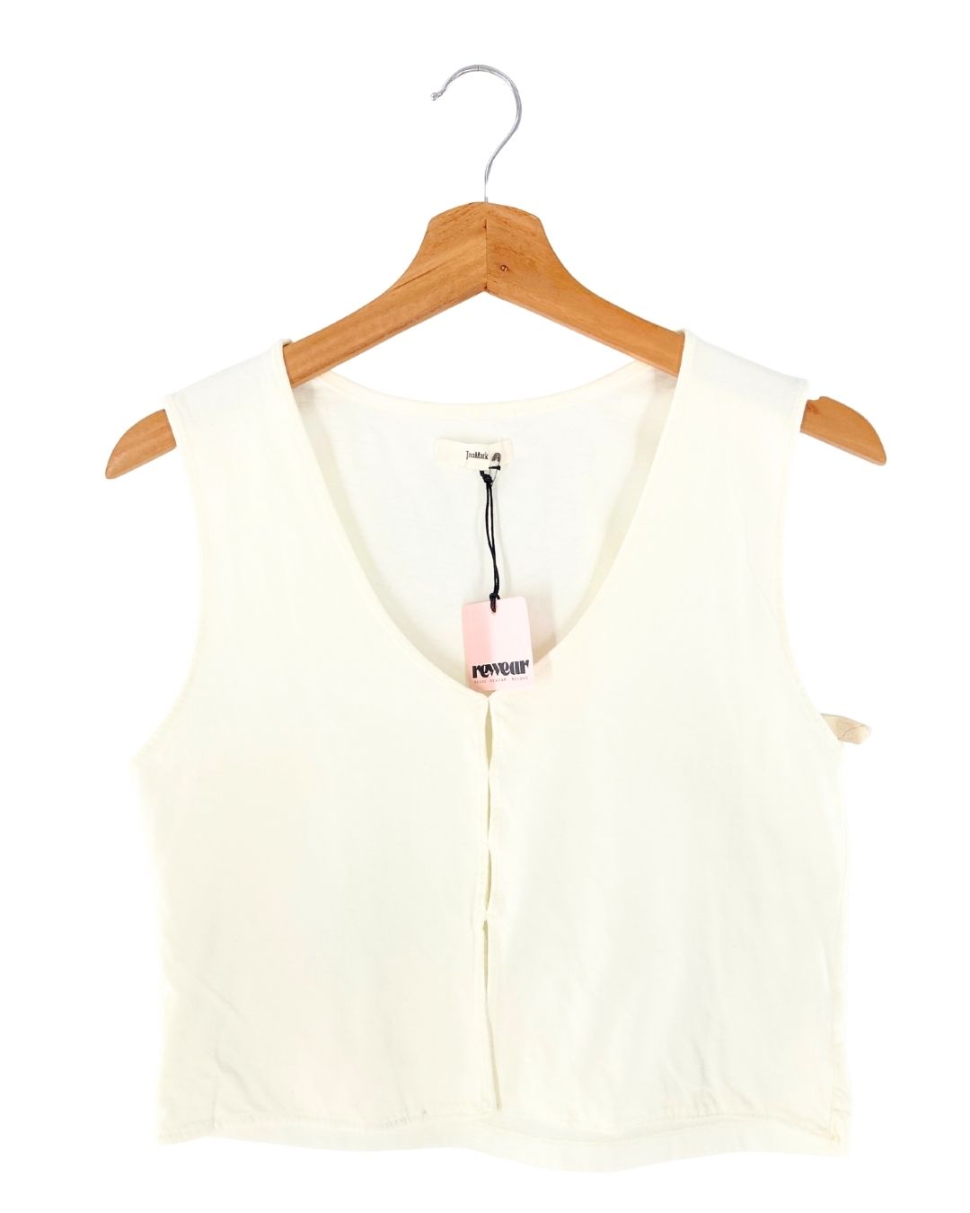 Blusa crop sleeveless