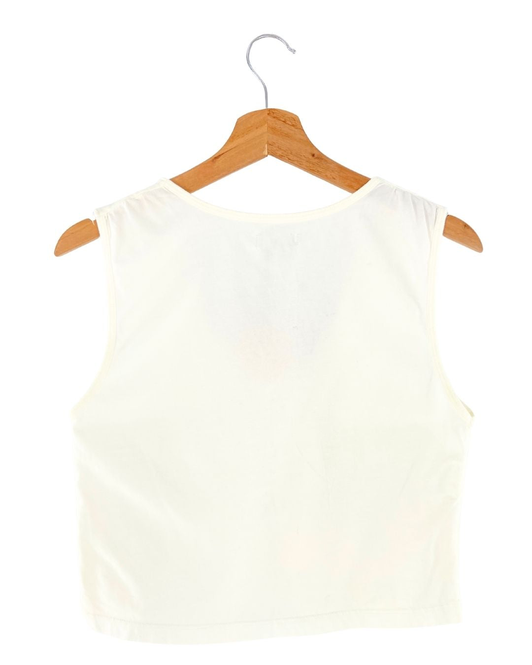 Blusa crop sleeveless