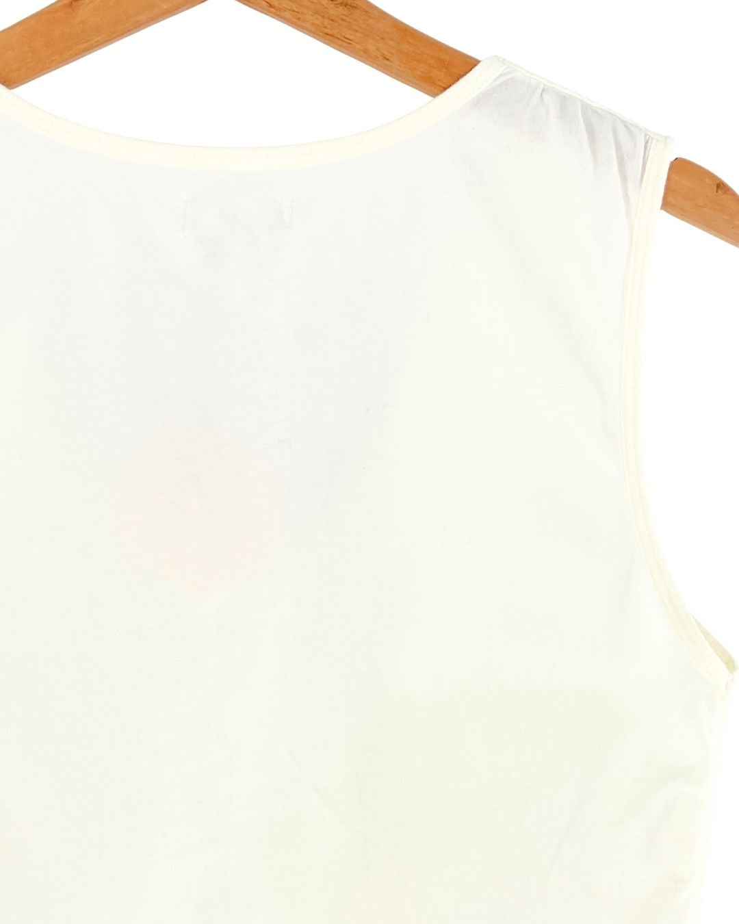 Blusa crop sleeveless