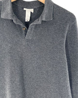 Saco manga larga con textura