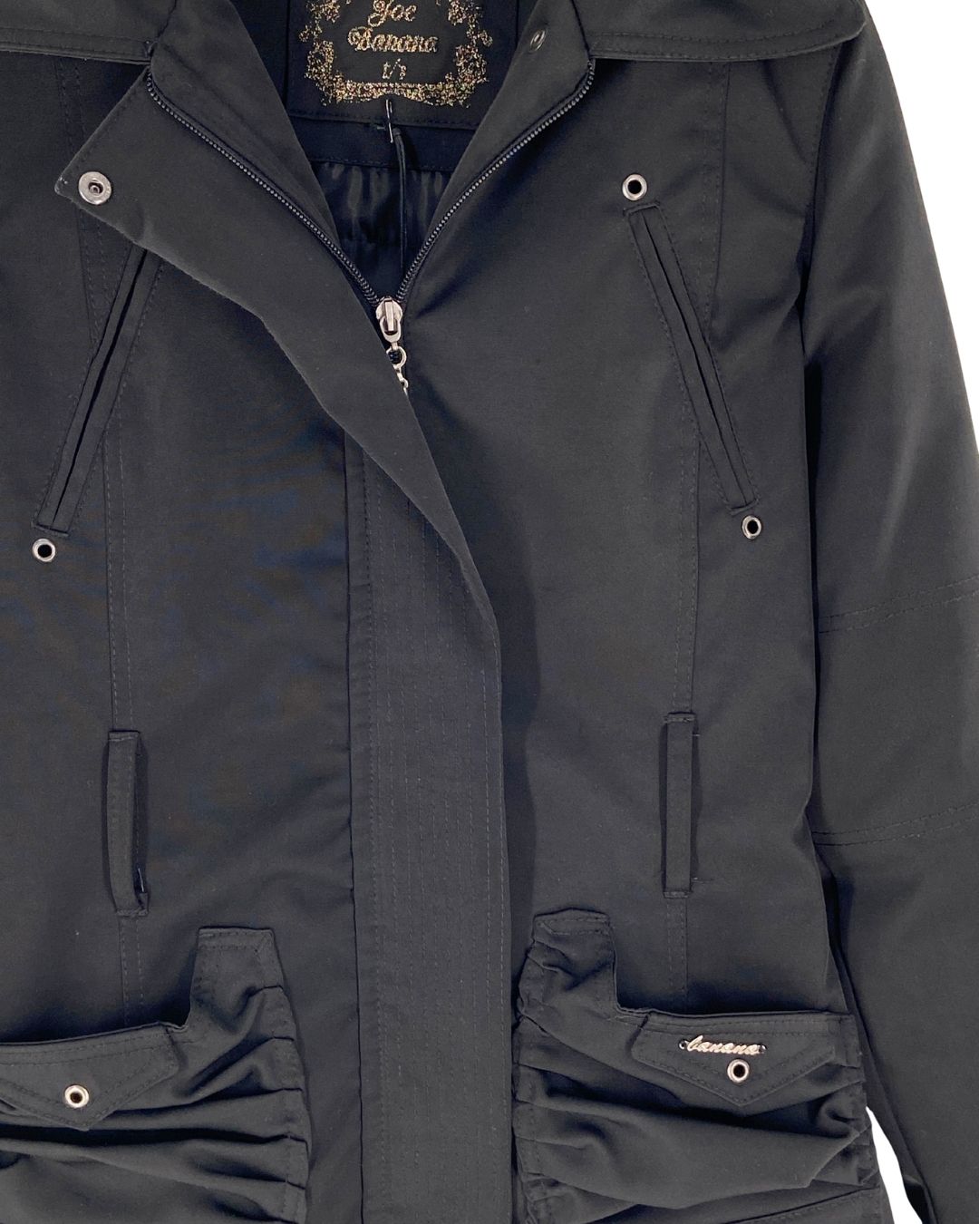 Chaqueta acolchada con taches