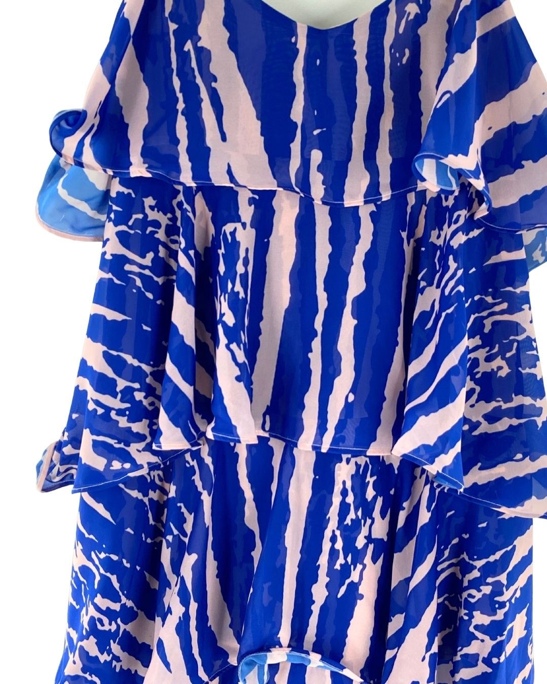 Maxi vestido en capas