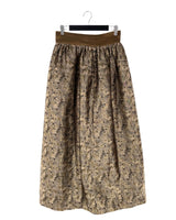 Maxi falda en jacquard