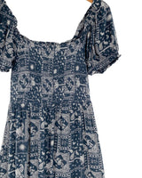 Maxi vestido encauchado