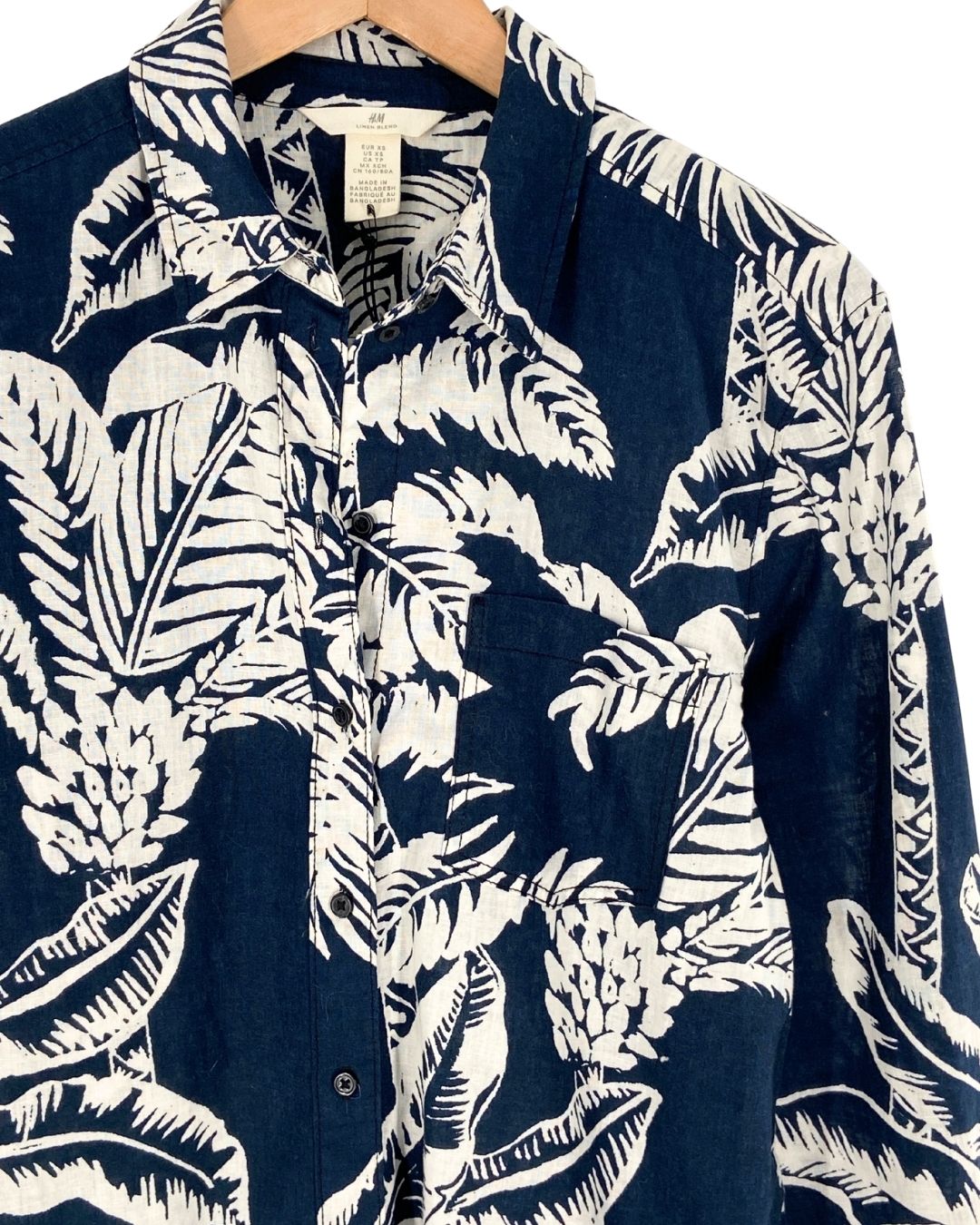 Camisa manga larga print