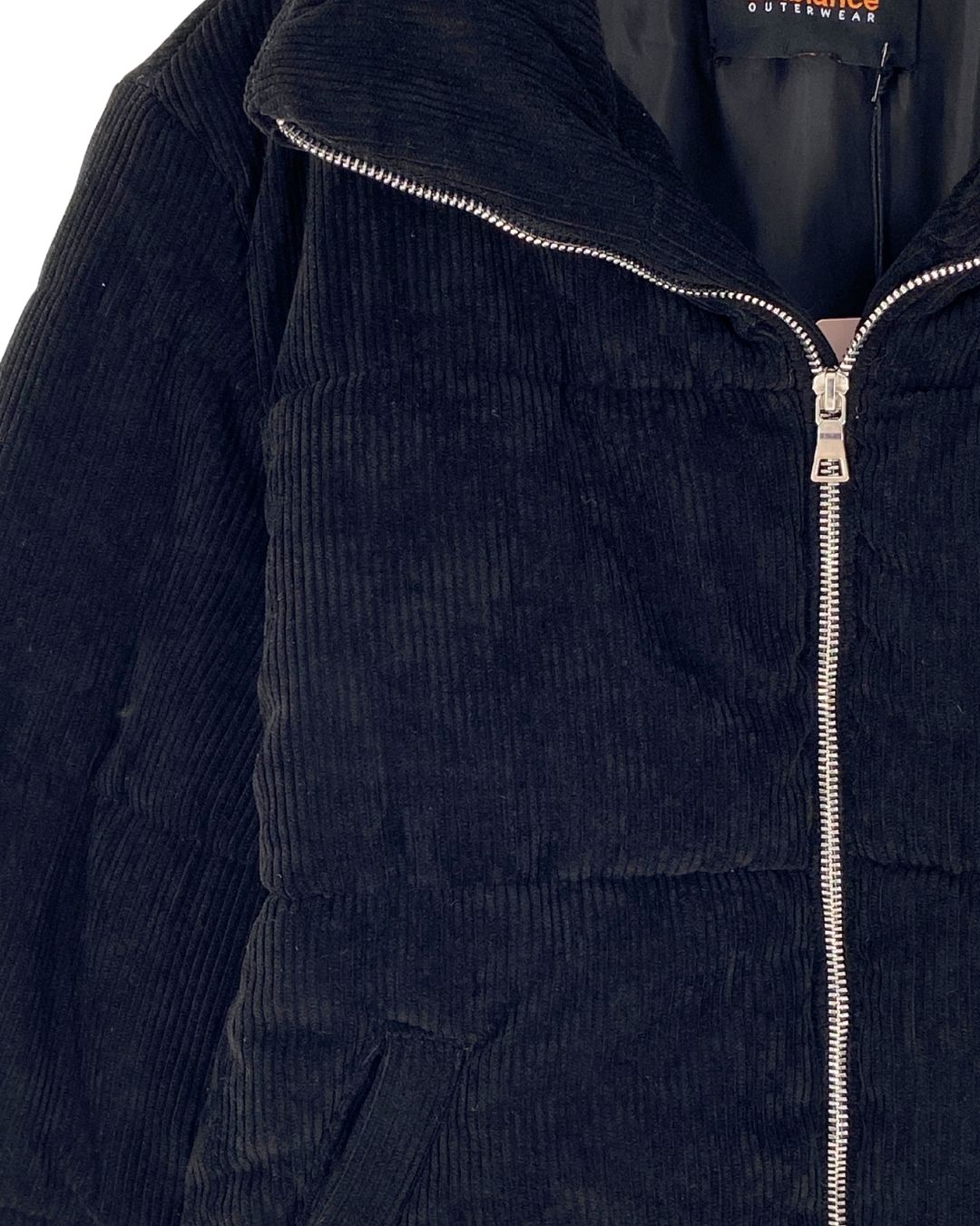 Chaqueta acolchada en pana
