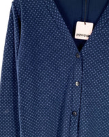 Saco abotonado con dots