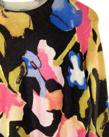 Saco tejido print flores