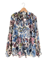 Blusa traslucida vuelo