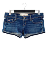 Short mini en denim stretch