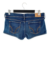 Short mini en denim stretch