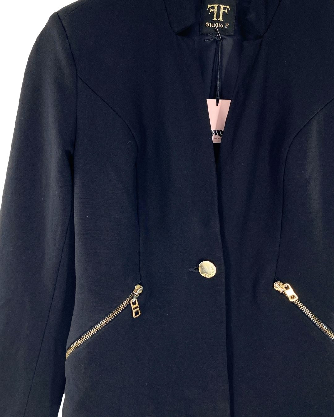 Blazer un boton cremallera