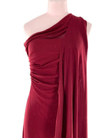 Maxi vestido one shoulder