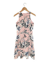 Vestido midi sleeveless print