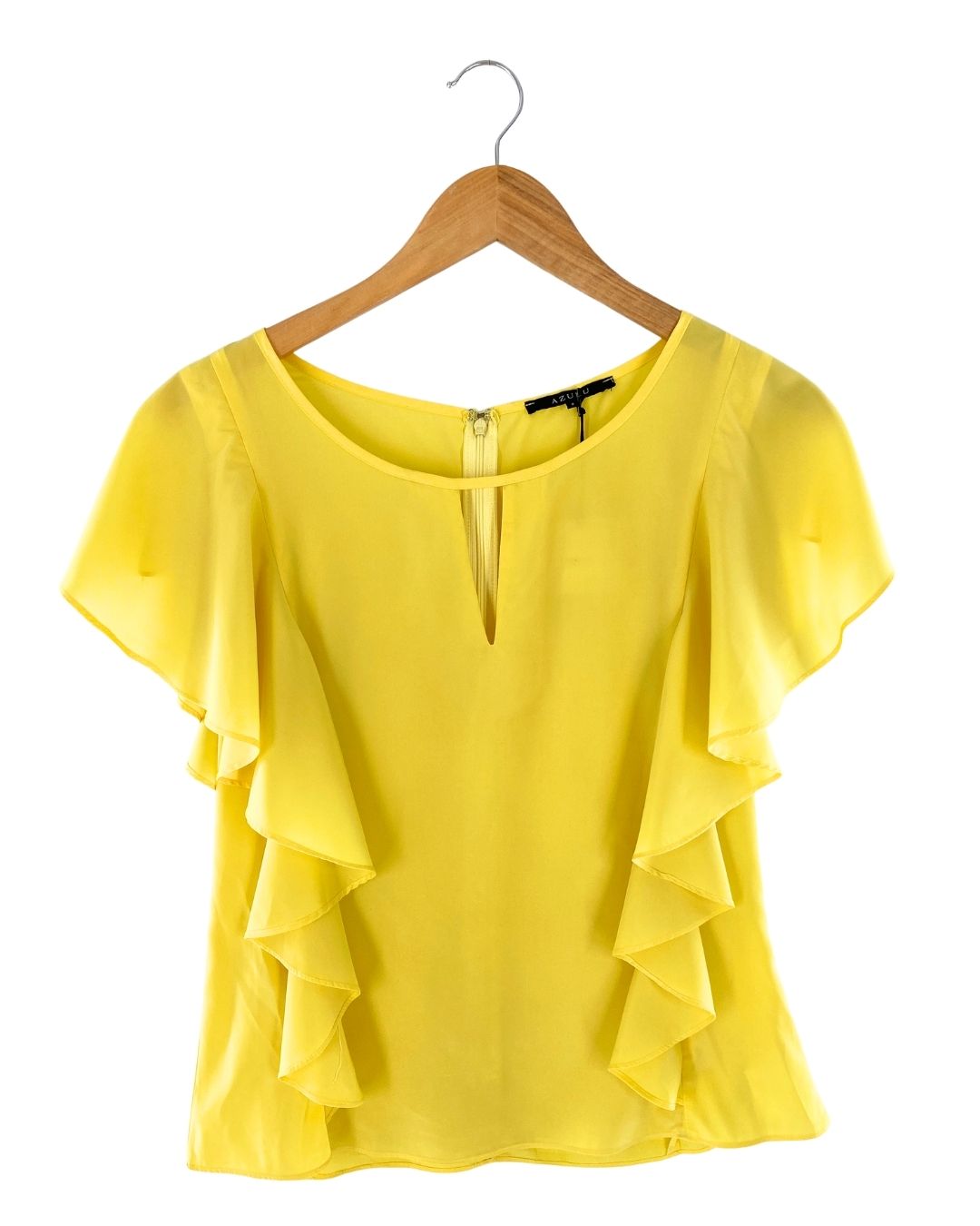 Blusa con vuelos