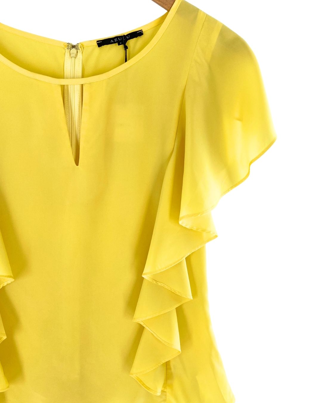 Blusa con vuelos