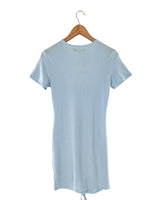 Vestido mini canale anudado