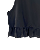 Blusa crop sleeveless