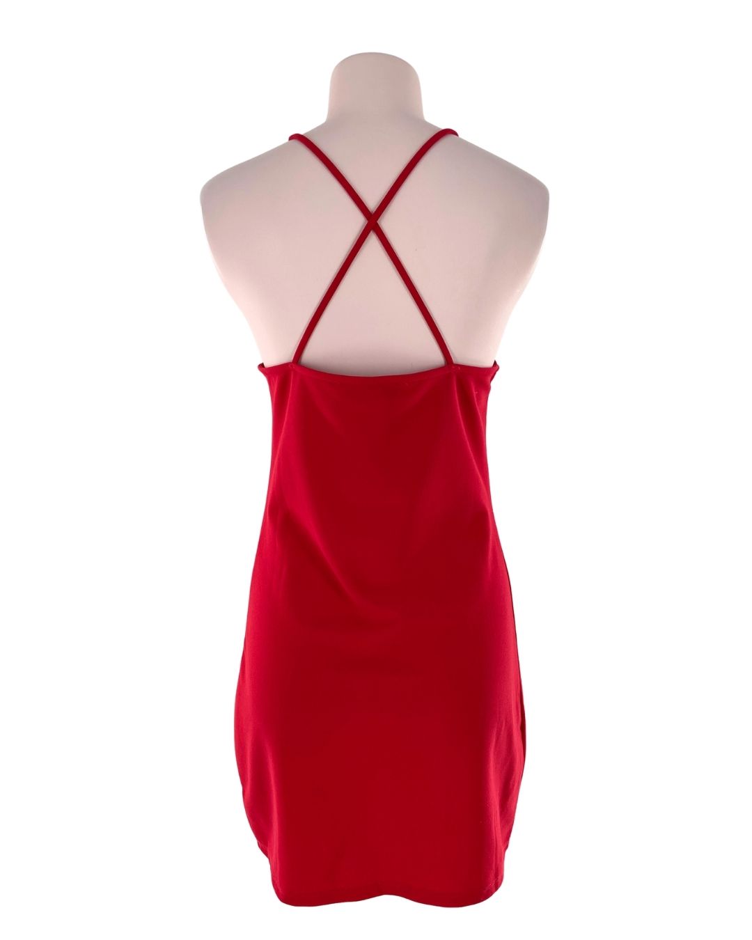 Vestido mini cruzado