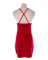 Vestido mini cruzado