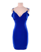 Vestido mini cruzado