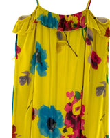 Maxi vestido amplio de tiras