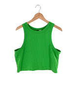 Blusa sleeveless en canale