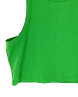 Blusa sleeveless en canale