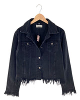 Chaqueta en denim abotonada