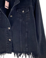 Chaqueta en denim abotonada