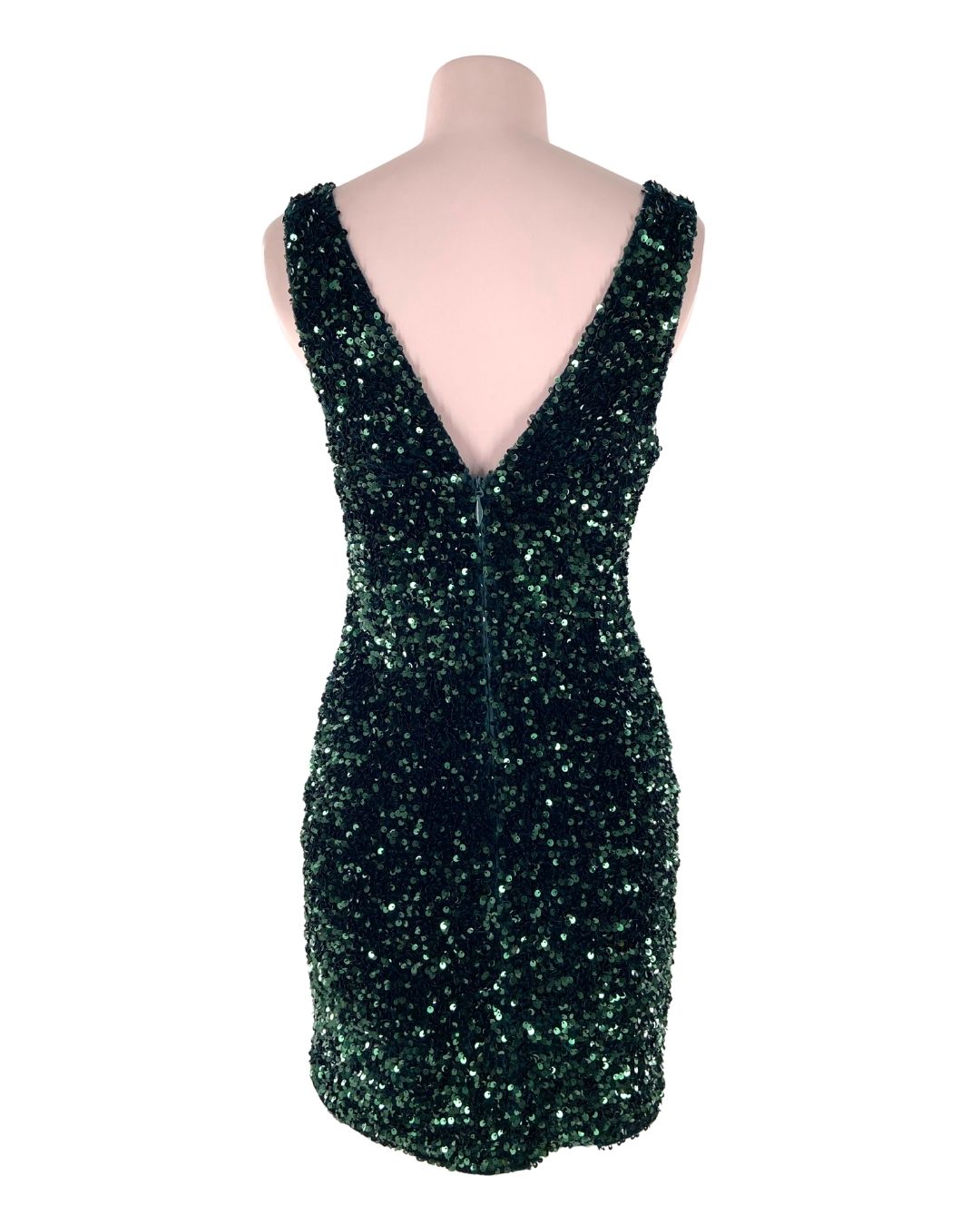 Vestido mini en lentejuelas