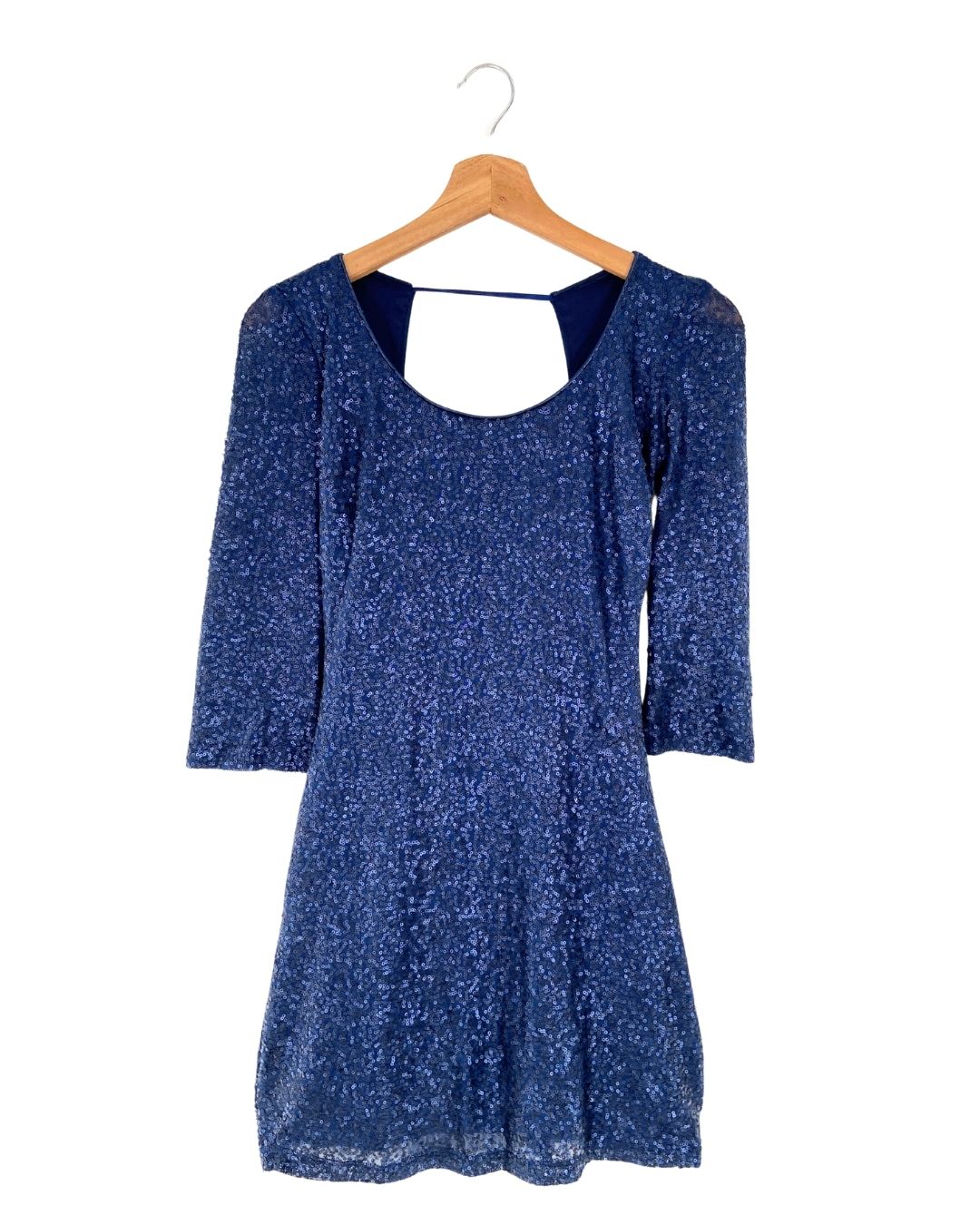 Vestido mini en lentejuelas