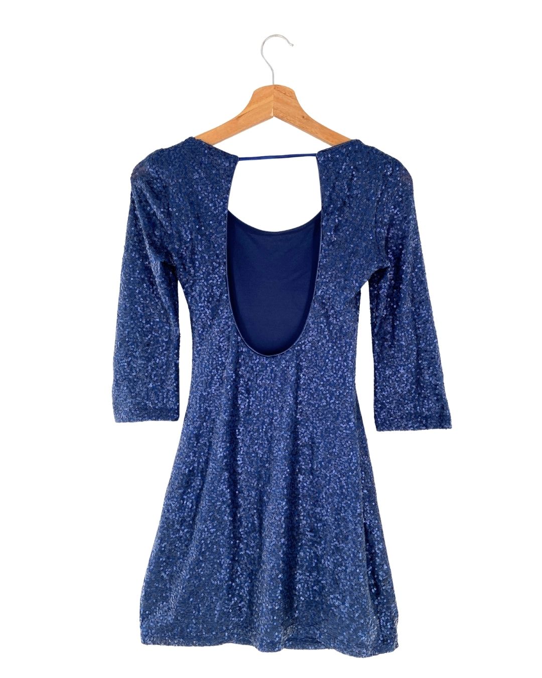 Vestido mini en lentejuelas