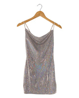 Vestido mini de tiras