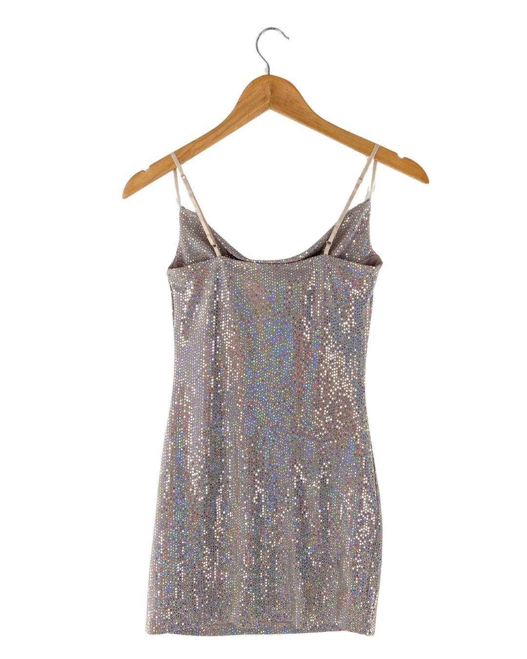 Vestido mini de tiras